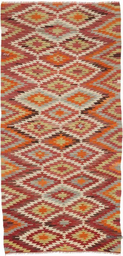 Çok Renkli Afyon Kilimi - 144 cm x 298 cm