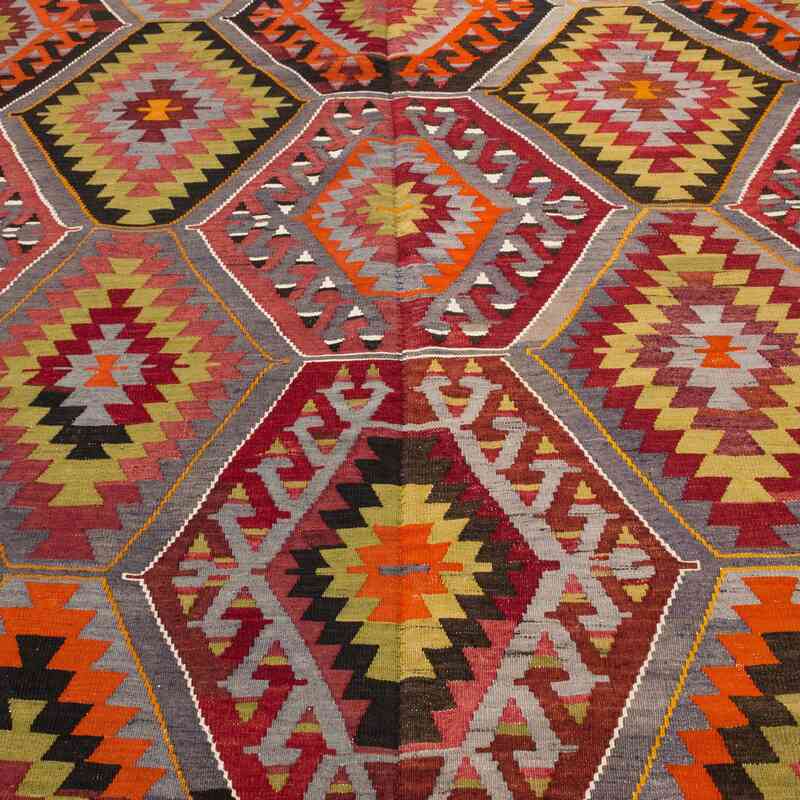Çok Renkli Aydın Kilimi - 170 cm x 285 cm - K0057290