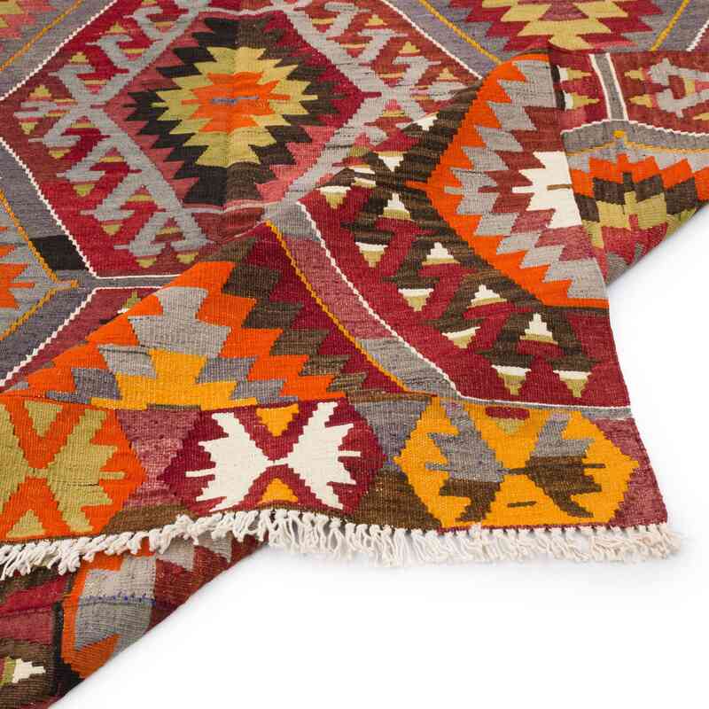 Çok Renkli Aydın Kilimi - 170 cm x 285 cm - K0057290