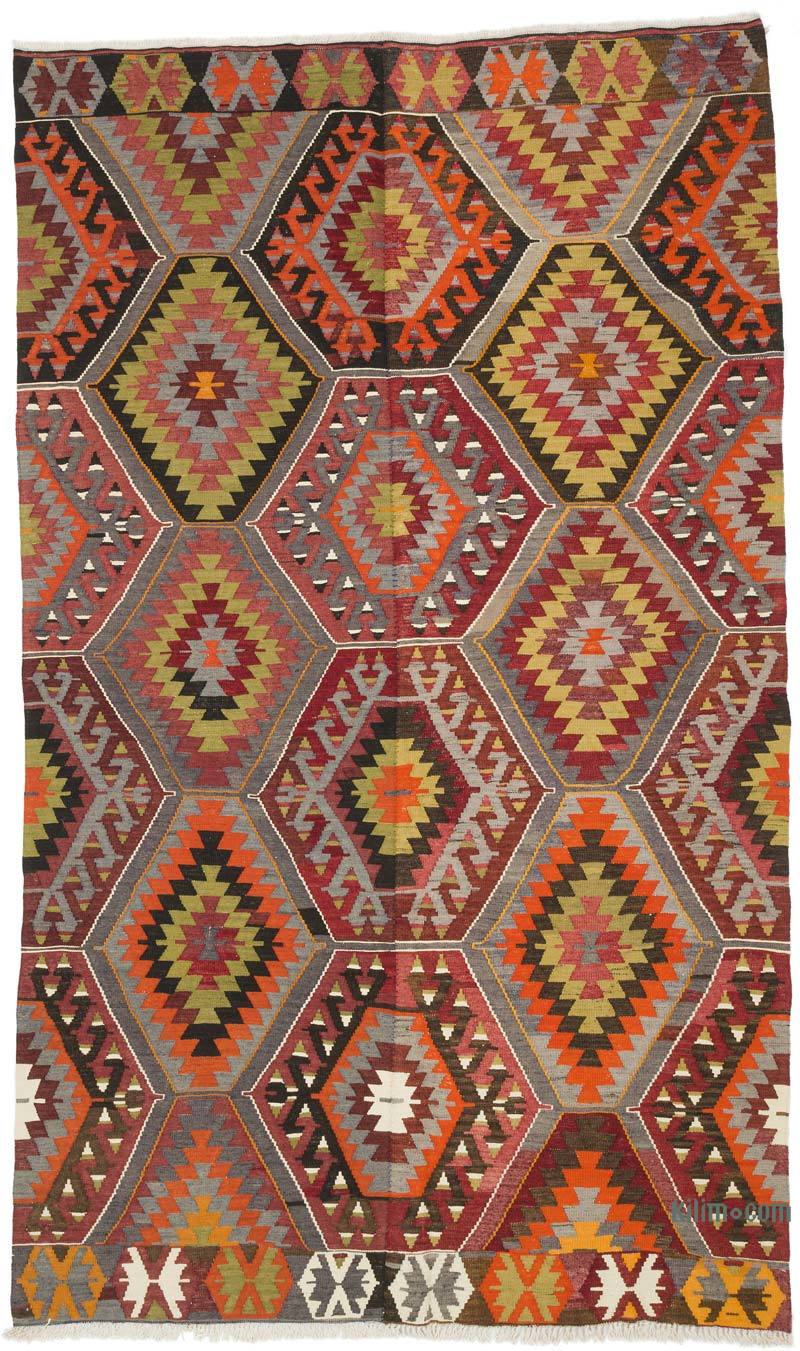 Çok Renkli Aydın Kilimi - 170 cm x 285 cm - K0057290