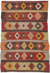 Çok Renkli Sivas Kilimi - 180 cm x 256 cm
