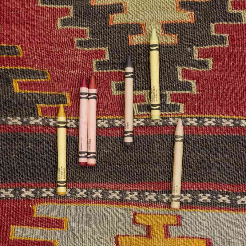 Multicolor Sivas Kilim Vintage - 180 cm x 256 cm - K0057304
