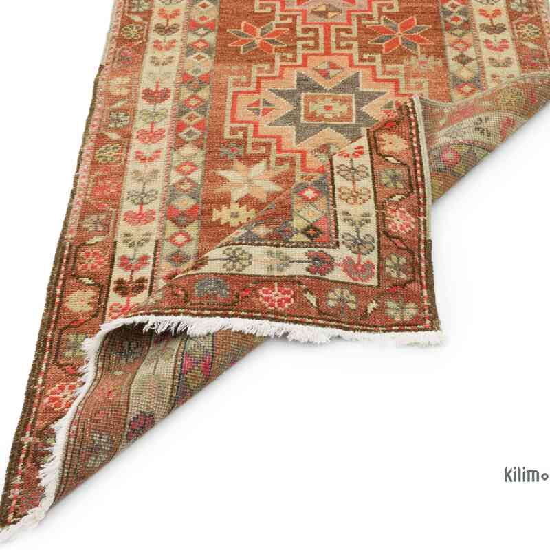 Vintage Turkish Runner Rug - 2' 10" x 11' 7" (34 in. x 139 in.) - K0057349