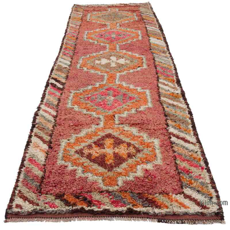 Vintage Anadolu Yolluk - 89 cm x 307 cm - K0057370
