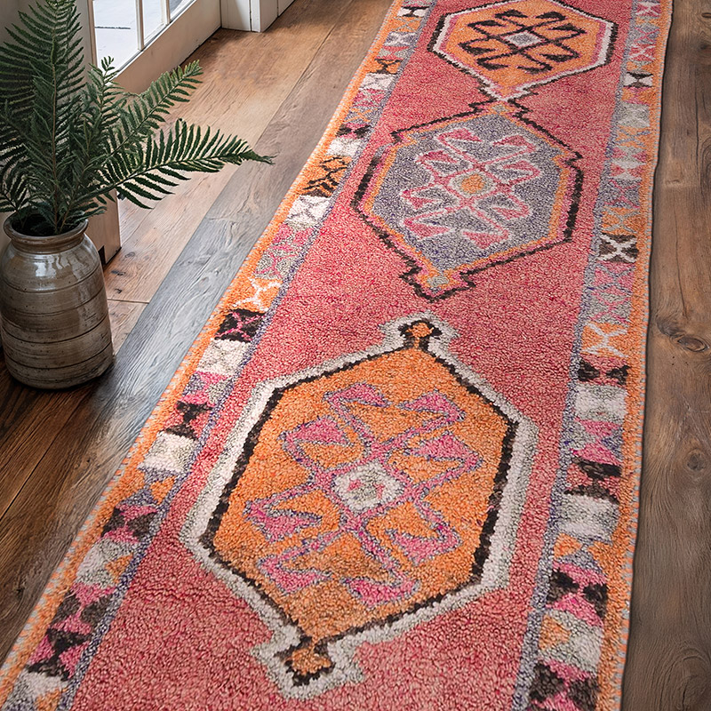 Vintage Anadolu Yolluk - 95 cm x 342 cm - K0057371
