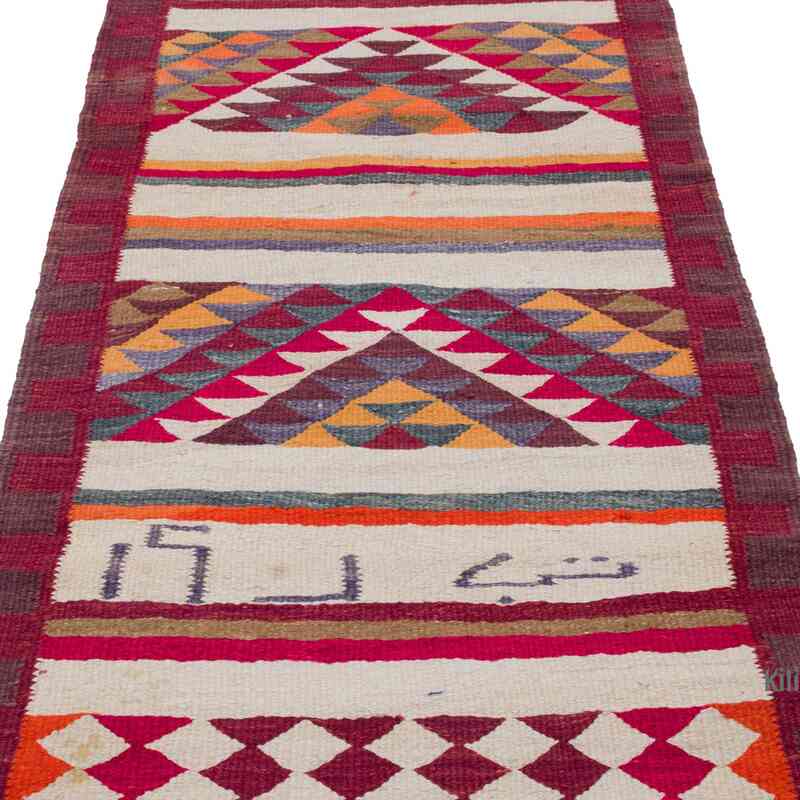 Vintage Anadolu Kilim Yolluk - 88 cm x 327 cm - K0057439