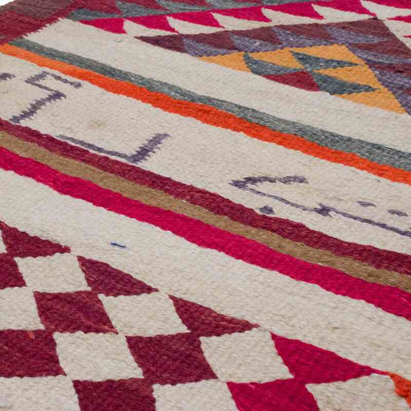 Vintage Anadolu Kilim Yolluk - 88 cm x 327 cm - K0057439