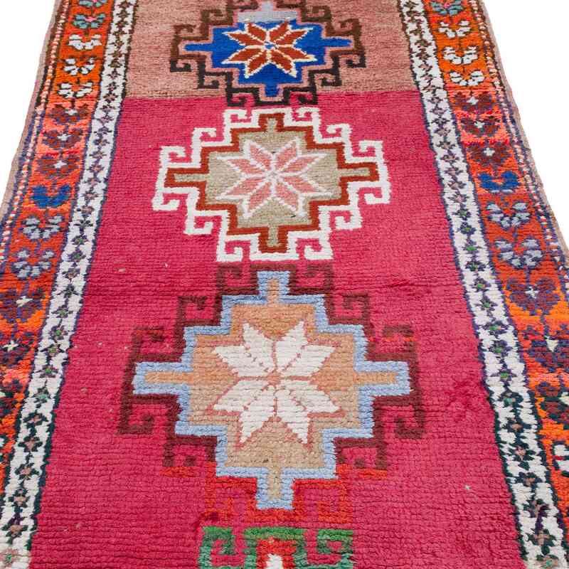 Alfombra Vintage de pasillo - 95 cm x 388 cm - K0057448