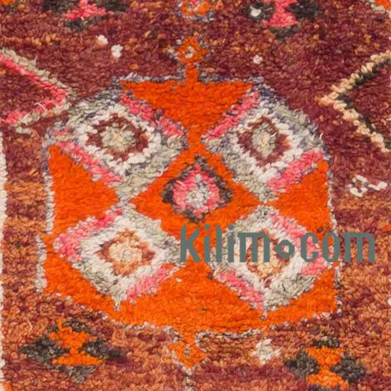 Vintage Tribal Runner Rug - 2' 11" x 14' 5" (35" x 173") - K0057449