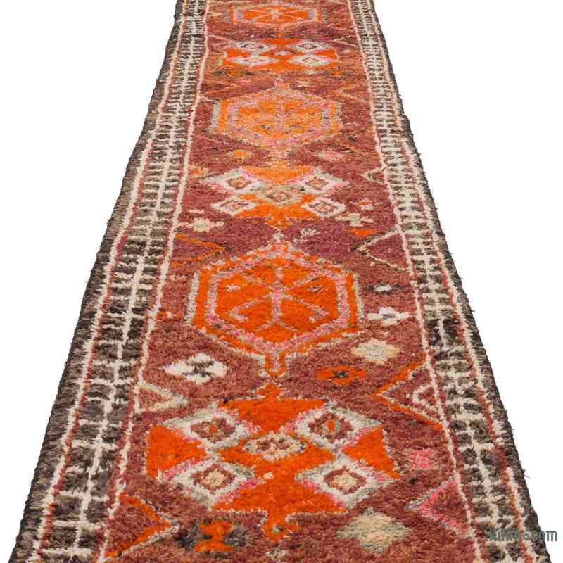 Vintage Tribal Runner Rug - 2' 11" x 14' 5" (35" x 173") - K0057449