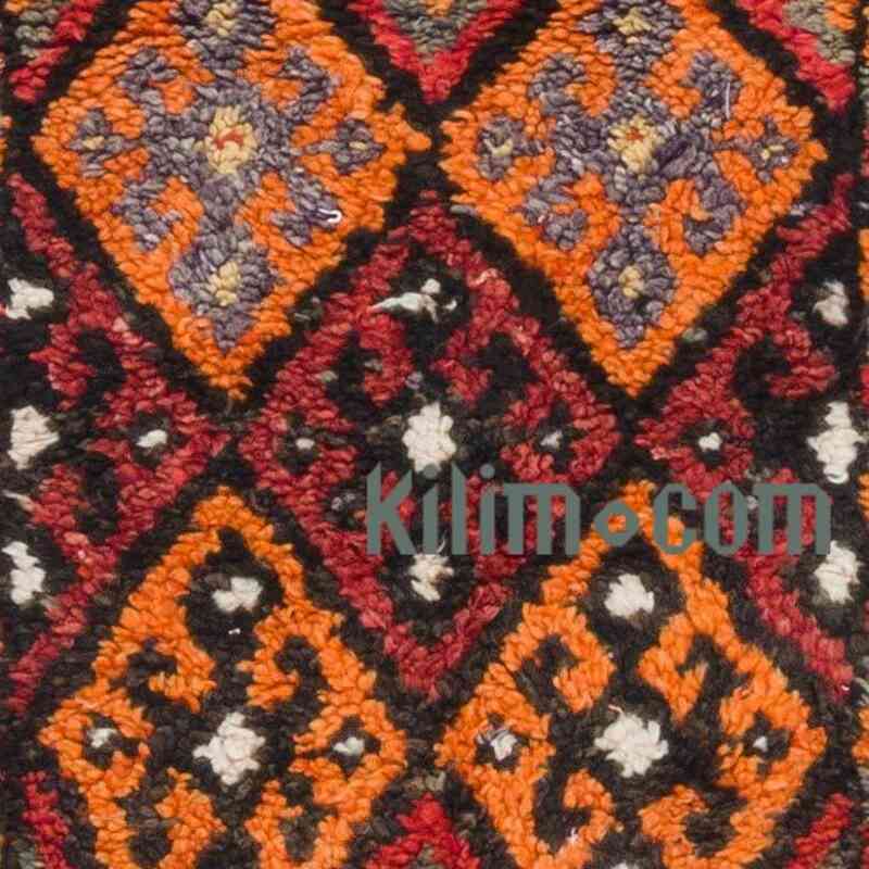 Vintage Tribal Runner Rug - 2' 9" x 12' 9" (33" x 153") - K0057452