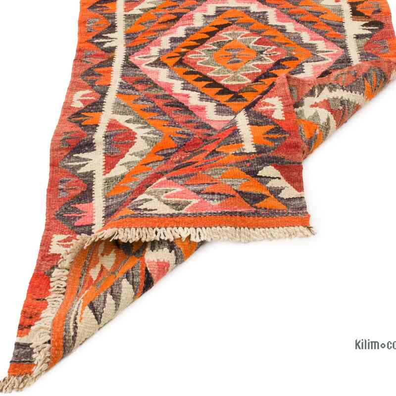 Vintage Tribal Kilim Runner - 2' 9" x 9' 11" (33" x 119") - K0057470