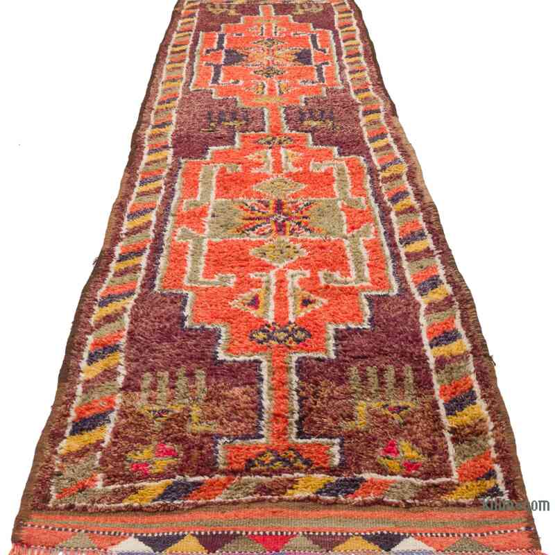 Alfombra Vintage de pasillo - 85 cm x 341 cm - K0057475