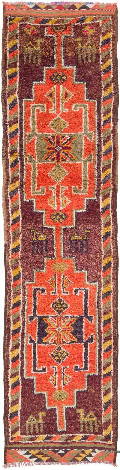 Alfombra Vintage de pasillo - 85 cm x 341 cm