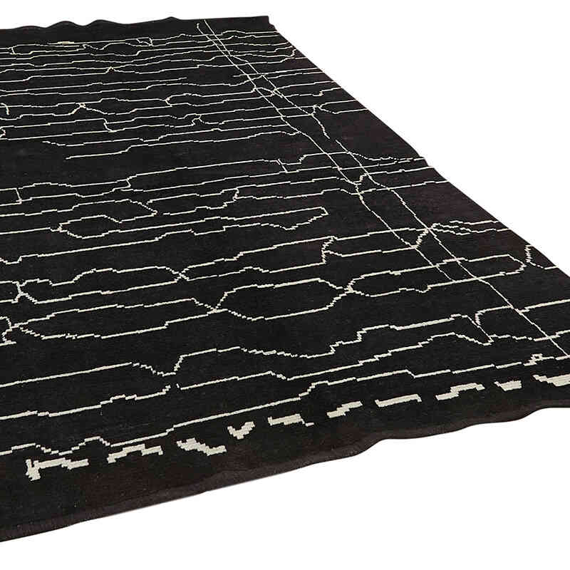 Alfombra "Tulu" de estilo marroquí anudada a mano - 190 cm x 311 cm - K0057493