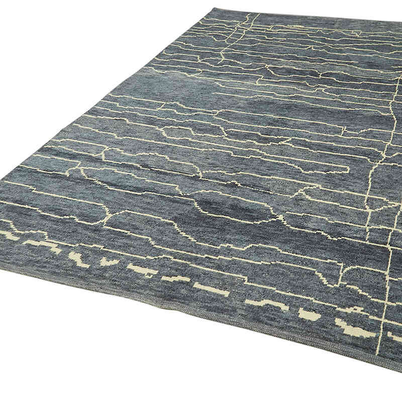 Alfombra "Tulu" de estilo marroquí anudada a mano - 200 cm x 300 cm - K0057495