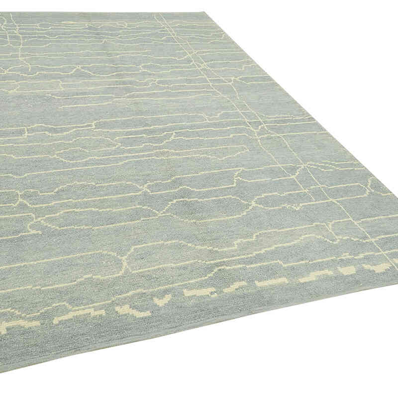 Alfombra "Tulu" de estilo marroquí anudada a mano - 196 cm x 305 cm - K0057500
