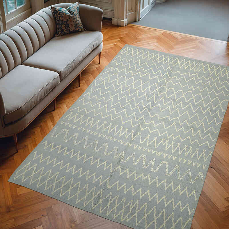 Yeni Fas Stili El Dokuma Tulu - 191 cm x 290 cm - K0057510