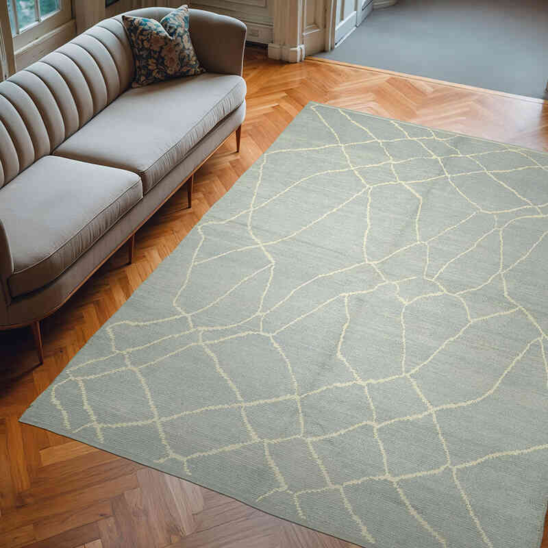 Yeni Fas Stili El Dokuma Tulu - 234 cm x 302 cm - K0057520
