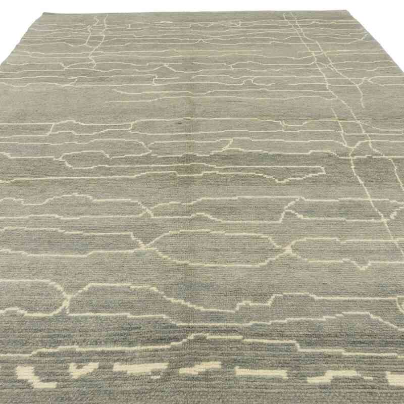 Alfombra "Tulu" de estilo marroquí anudada a mano - 205 cm x 304 cm - K0057523
