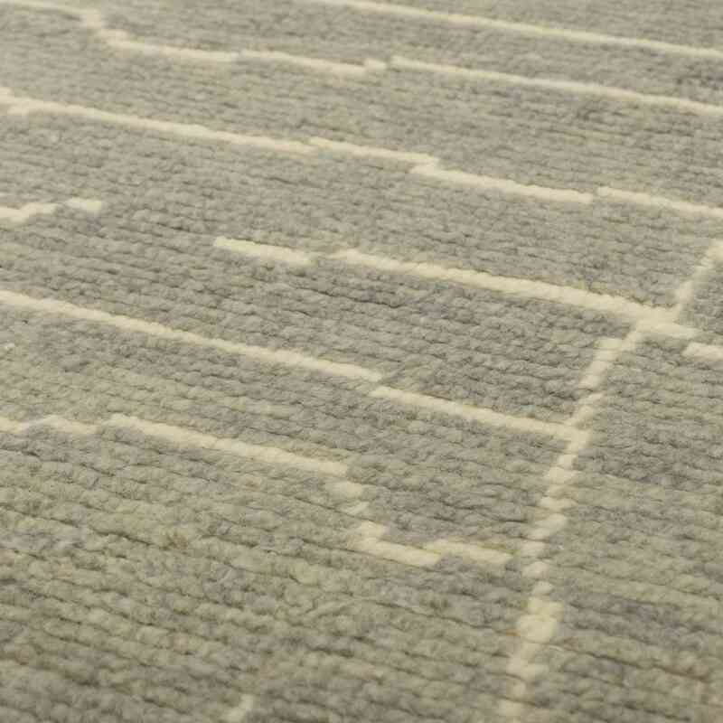 Alfombra "Tulu" de estilo marroquí anudada a mano - 205 cm x 304 cm - K0057523