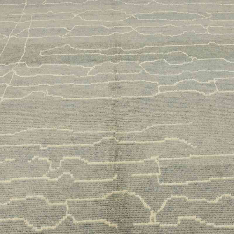 Alfombra "Tulu" de estilo marroquí anudada a mano - 205 cm x 304 cm - K0057523