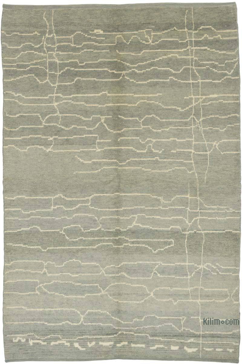 Alfombra "Tulu" de estilo marroquí anudada a mano - 205 cm x 304 cm - K0057523