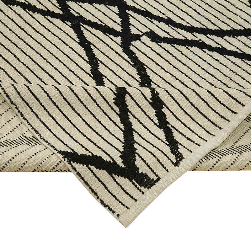 New Moroccan Style Hand-Knotted Tulu Rug - 9'  x 12' 2" (108" x 146") - K0057525