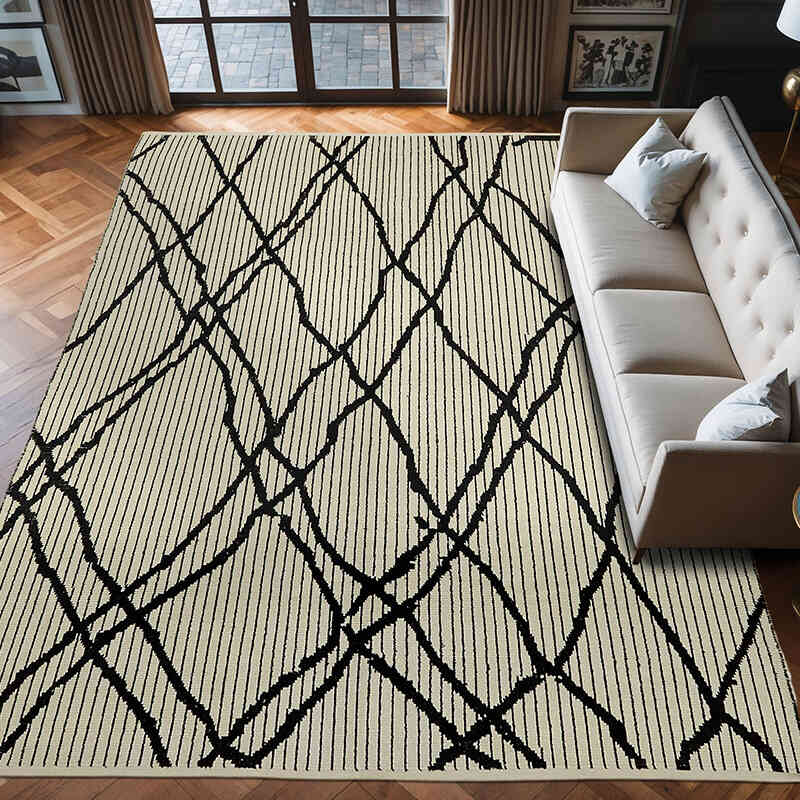 New Moroccan Style Hand-Knotted Tulu Rug - 9'  x 12' 2" (108" x 146") - K0057525