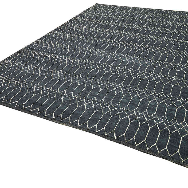 Alfombra "Tulu" de estilo marroquí anudada a mano - 283 cm x 374 cm - K0057527