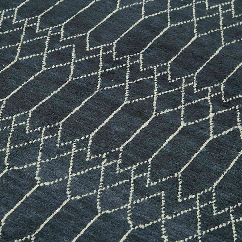 Alfombra "Tulu" de estilo marroquí anudada a mano - 283 cm x 374 cm - K0057527
