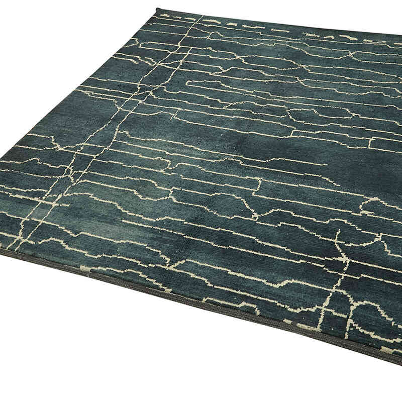 Alfombra "Tulu" de estilo marroquí anudada a mano - 194 cm x 234 cm - K0057531