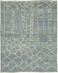 Yeni Fas Stili El Dokuma Tulu - 182 cm x 227 cm