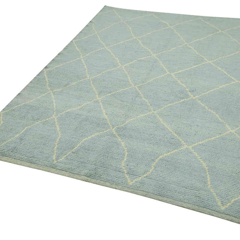 New Moroccan Style Hand-Knotted Tulu Rug - 5' 8" x 7' 3" (68" x 87") - K0057533