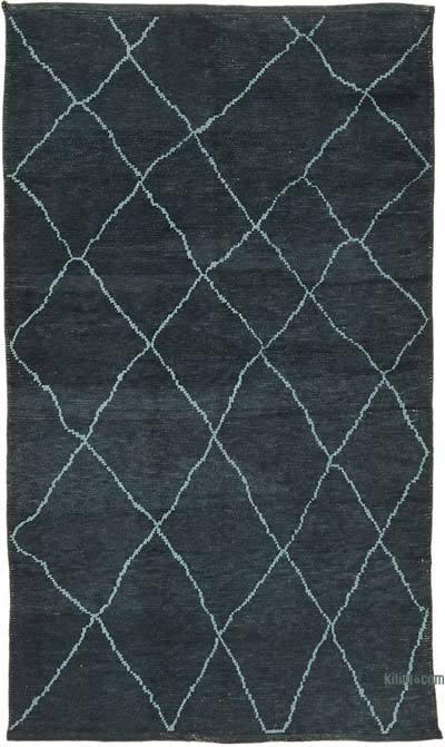 Moroccan Style Hand-Knotted Tulu Rug - 5' 4" x 8' 9" (64 in. x 105 in.)