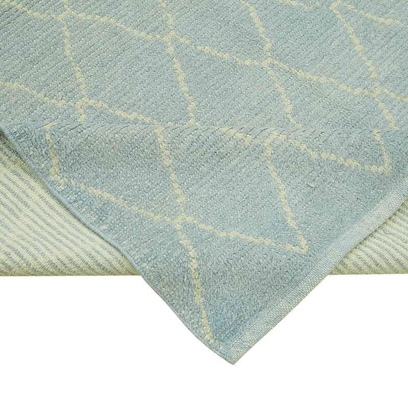 New Moroccan Style Hand-Knotted Tulu Rug - 5' 7" x 7' 7" (67" x 91") - K0057536
