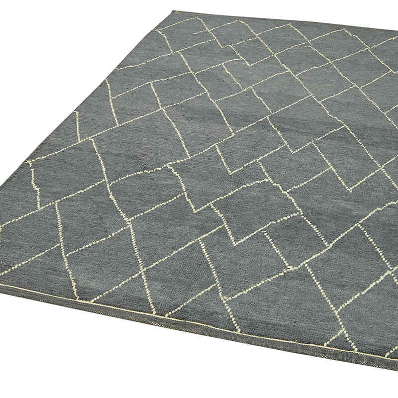 Moroccan Style Hand-Knotted Tulu Rug - 5' 4" x 7' 9" (64 in. x 93 in.) - K0057547