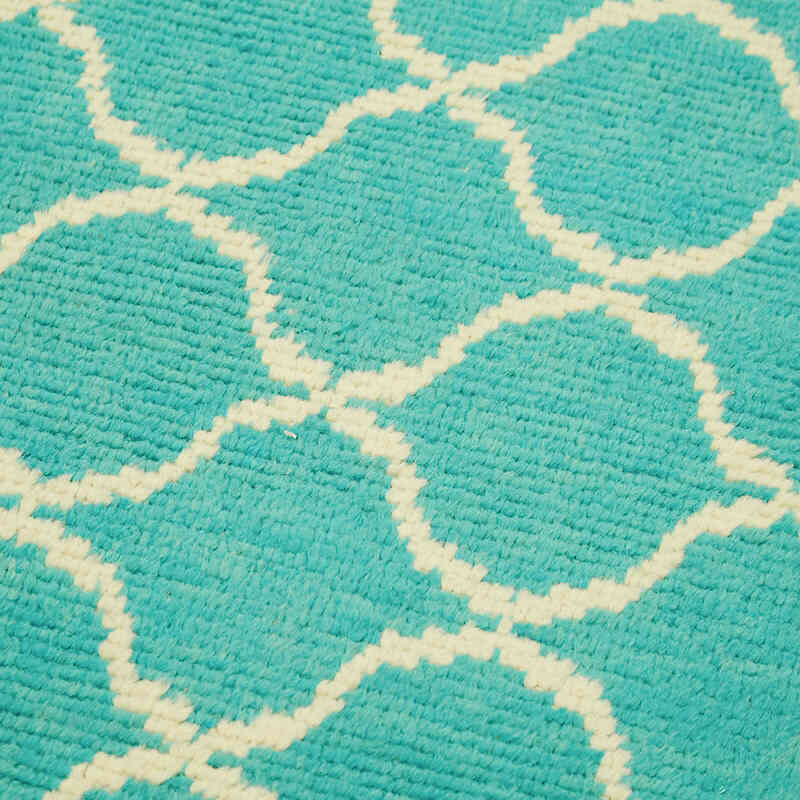 Nueva alfombra de corredor de estilo marroquí - 95 cm x 360 cm - K0057571