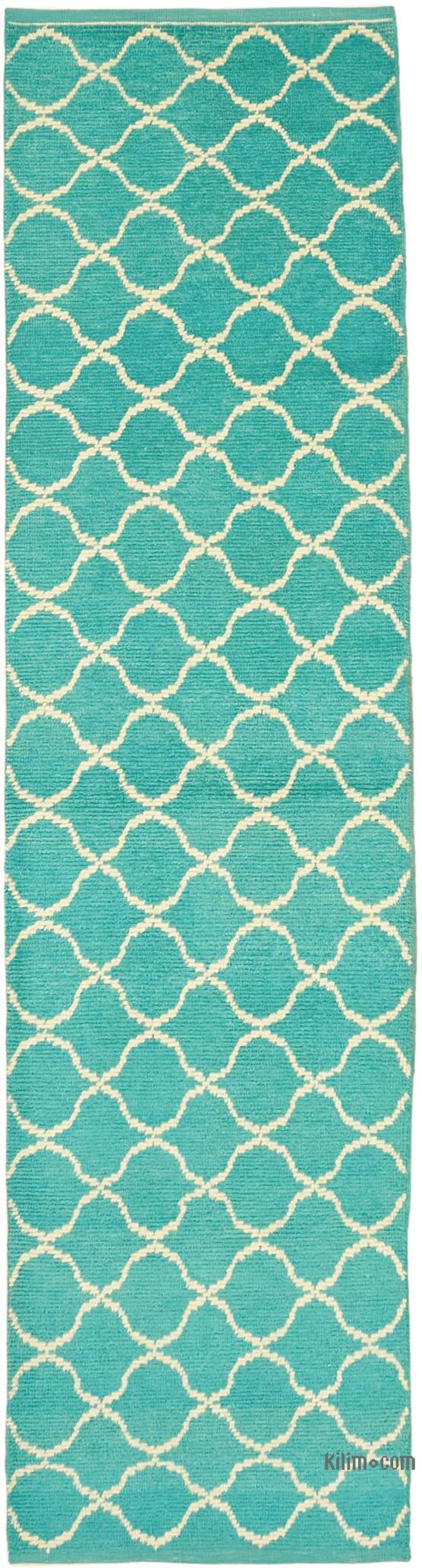 Nueva alfombra de corredor de estilo marroquí - 95 cm x 360 cm - K0057571