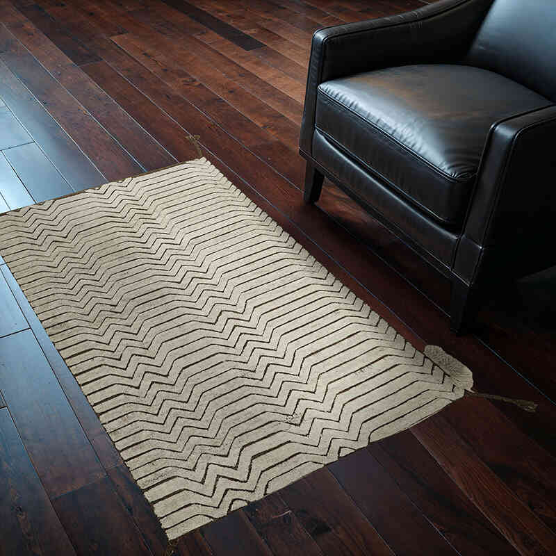 Nueva Alfombra Anudada a Mano - 91 cm x 152 cm - K0057580