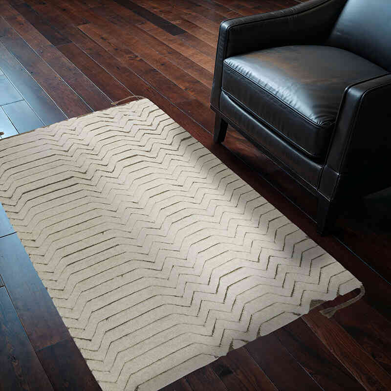 Nueva Alfombra Anudada a Mano - 91 cm x 147 cm - K0057582