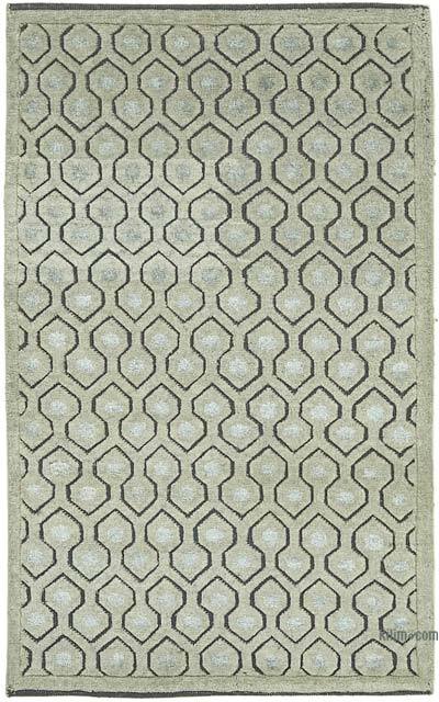 New Hand-Knotted Rug - 3'  x 5' 1" (36 in. x 61 in.)