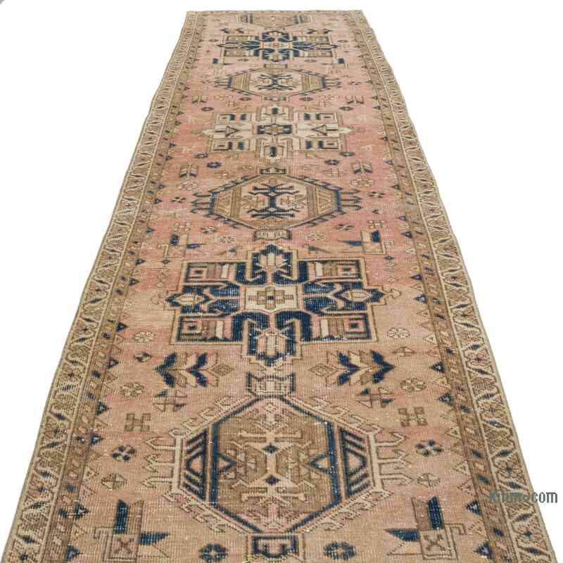 Vintage Persian Hand-Knotted Runner - 2' 11" x 10' 8" (35 in. x 128 in.) - K0057595