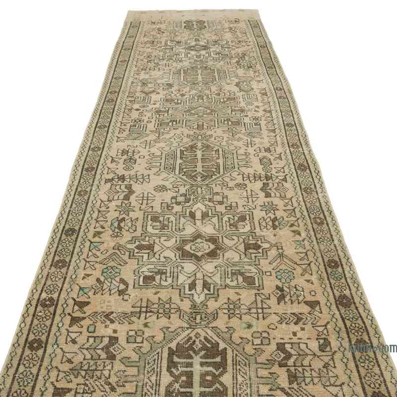 Corredora Anudada a Mano Oriental Vintage - 96 cm x 366 cm - K0057615
