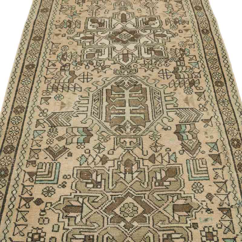 Corredora Anudada a Mano Oriental Vintage - 96 cm x 366 cm - K0057615
