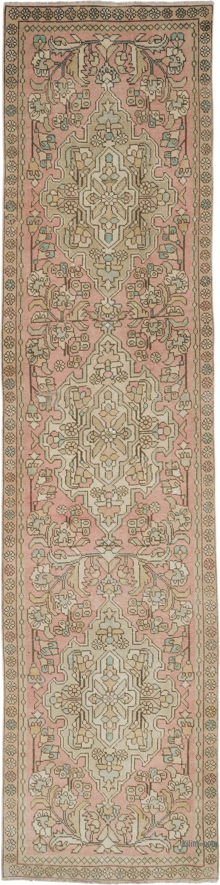 Vintage El Dokuma Yolluk - 93 cm x 364 cm - K0057617