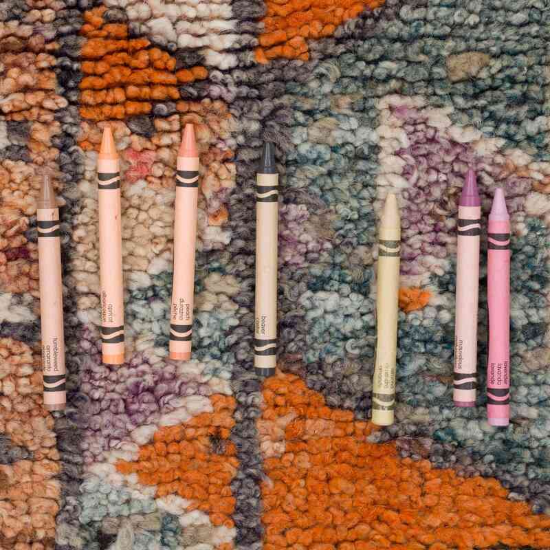 Vintage Tribal Runner Rug - 3' 1" x 13' 1" (37" x 157") - K0057626