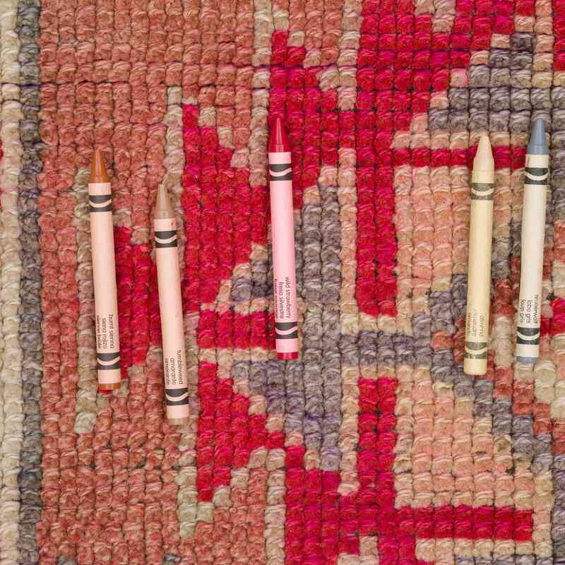 Vintage Tribal Runner Rug - 2' 7" x 13' 5" (31" x 161") - K0057627
