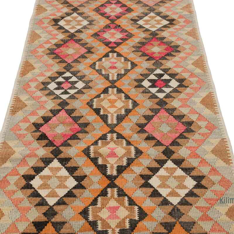 Vintage Tribal Kilim Runner - 2' 7" x 10' 4" (31" x 124") - K0057629