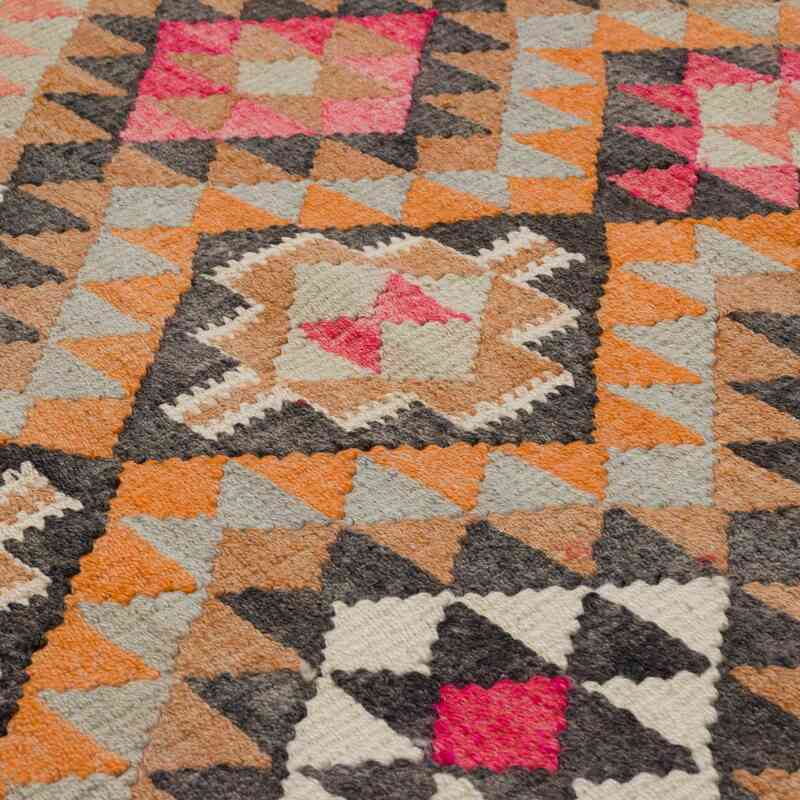 Vintage Tribal Kilim Runner - 2' 7" x 10' 4" (31" x 124") - K0057629